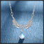 Wings of Angel ZC Pendant Necklace sterling silver 925 plated 316L