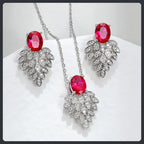 Goldfish ZC Bridal Jewelry Set silver plated 316L