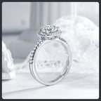 Eternal Love Heart ZC Ring silver plated 316L