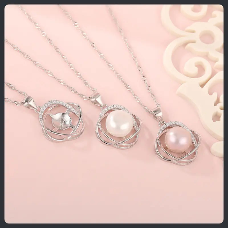 High-End ZC Jewelry Set silver plated 316L