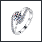 Classic ZC Wedding Ring sterling silver 925 plated 316L