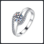 Classic ZC Wedding Ring silver plated 316L