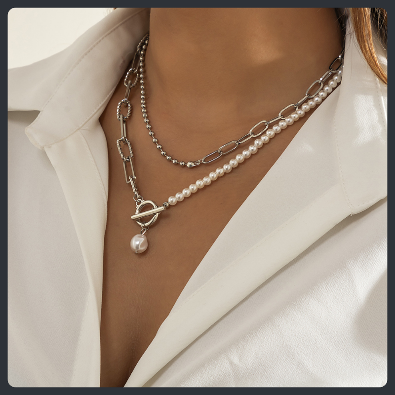 Boho ZC Choker Necklace sterling silver 925 plated 316L