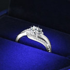 Classic ZC Wedding Ring sterling silver 925 plated 316L