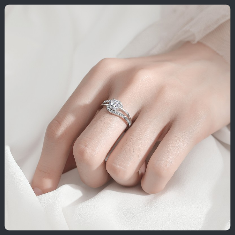 Classic ZC Wedding Ring sterling silver 925 plated 316L