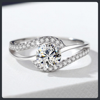 Classic ZC Wedding Ring sterling silver 925 plated 316L