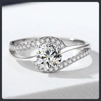 Classic ZC Wedding Ring silver plated 316L