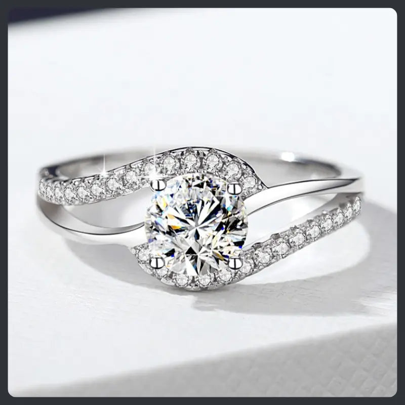 Classic ZC Wedding Ring silver plated 316L