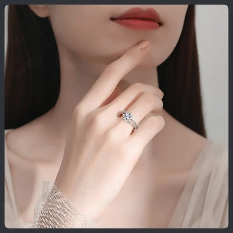 Classic ZC Wedding Ring silver plated 316L