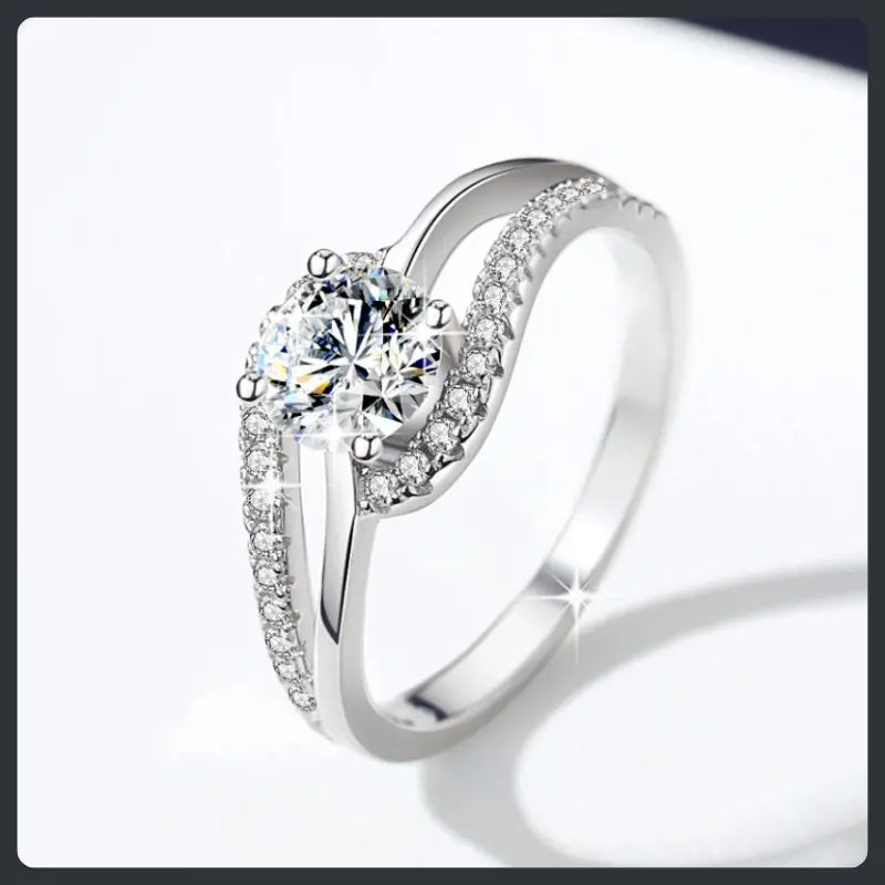 Classic ZC Wedding Ring silver plated 316L