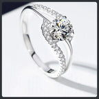 Classic ZC Wedding Ring silver plated 316L