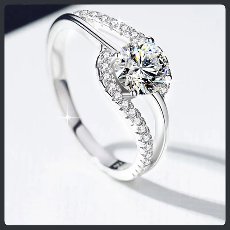 Classic ZC Wedding Ring silver plated 316L