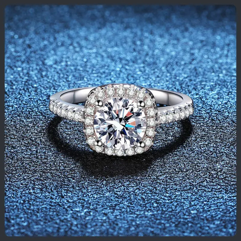 Eternal Love Heart ZC Ring silver plated 316L