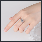 Bull Head ZC Wedding Ring sterling silver 925 plated 316L