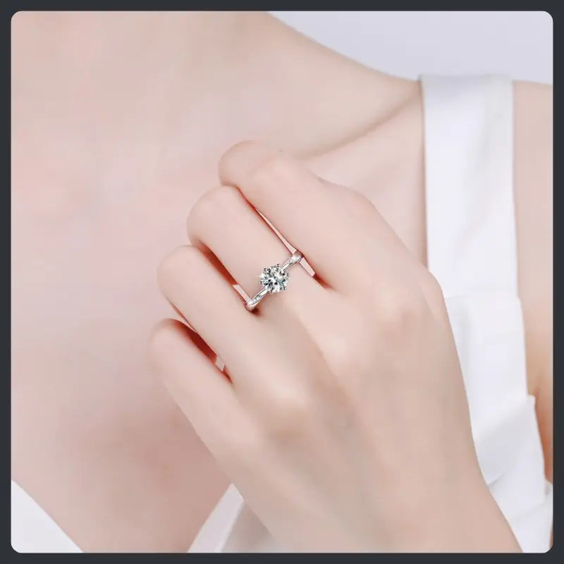 Crown Style ZC Ring silver plated 316L