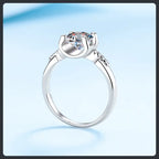 Bull Head ZC Wedding Ring silver plated 316L