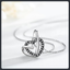 Norse Heart ZC Pendant Necklace sterling silver 925 plated 316L