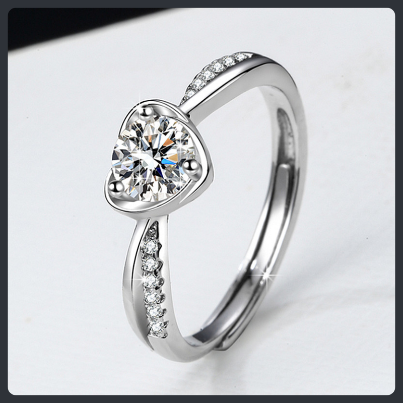 Sweetheart ZC Expansion Ring sterling silver 925 plated 316L Main image