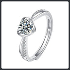 Sweetheart ZC Expansion Ring silver plated 316L