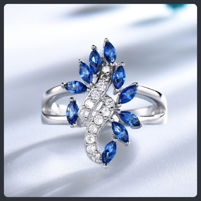 Trendy ZC Jewelry Set sterling silver 925 plated 316L