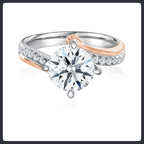 Classic ZC Engagement Ring sterling silver 925 plated 316L