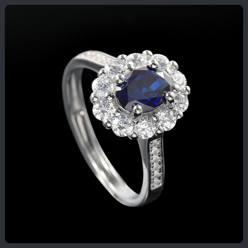 Adjustable ZC Antique Style Ring sterling silver 925 plated 316L Secondary image