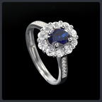 Adjustable ZC Antique Style Ring sterling silver 925 plated 316L