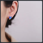Butterfly ZC Drop Earrings sterling silver 925 plated 316L