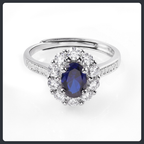 Adjustable ZC Antique Style Ring sterling silver 925 plated 316L