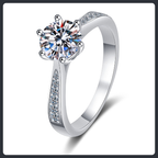 Luxury ZC Fine Jewelry Ring sterling silver 925 plated 316L