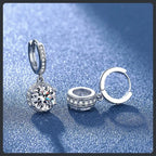 Hot Selling Hoop ZC Earrings sterling silver 925 plated 316L