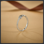 Luxury ZC Fine Jewelry Ring sterling silver 925 plated 316L