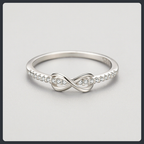 Luxury ZC Fine Jewelry Ring sterling silver 925 plated 316L