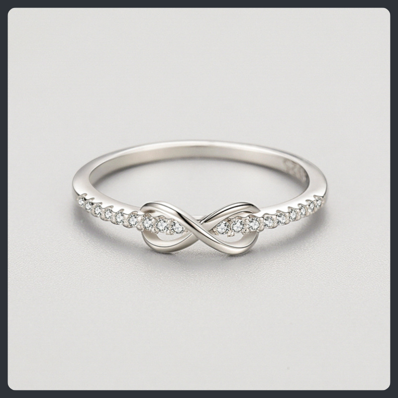 Luxury ZC Fine Jewelry Ring sterling silver 925 plated 316L