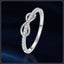 Luxury ZC Fine Jewelry Ring silver plated 316L