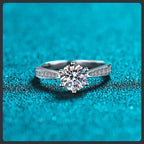 Luxury ZC Fine Jewelry Ring silver plated 316L