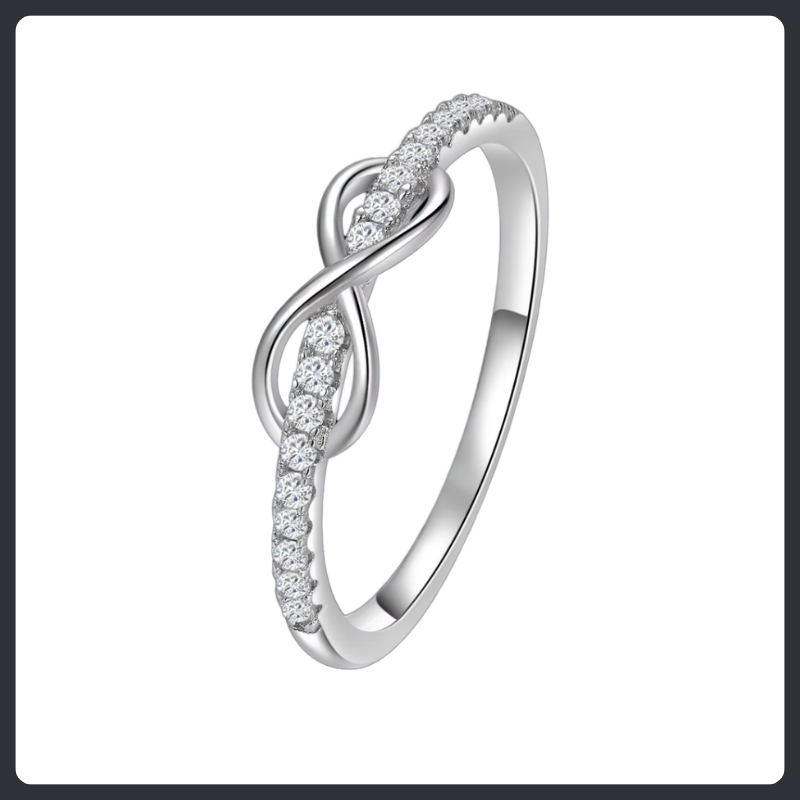 Luxury ZC Fine Jewelry Ring sterling silver 925 plated 316L