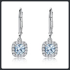 Silver Plated 316L Clip‑On Earrings with ZC Accent