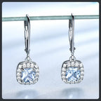 Silver Plated 316L Clip‑On Earrings with ZC Accent