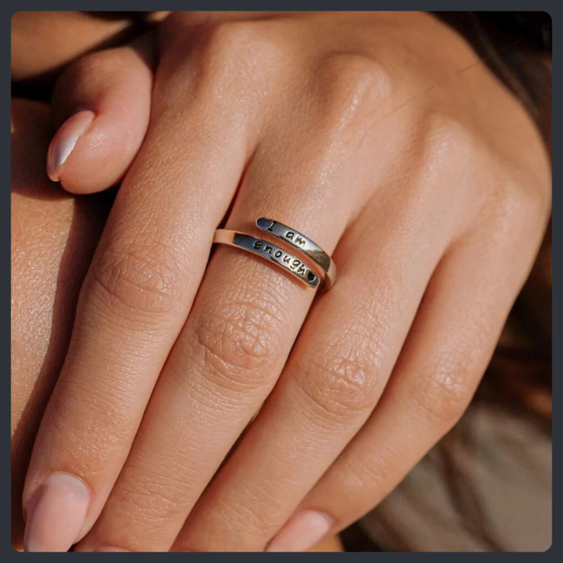 Punk Letter ZC Ring sterling silver 925 plated 316L