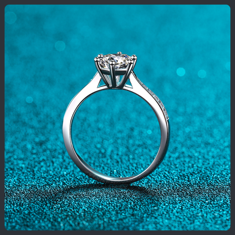 Luxury ZC Fine Jewelry Ring sterling silver 925 plated 316L