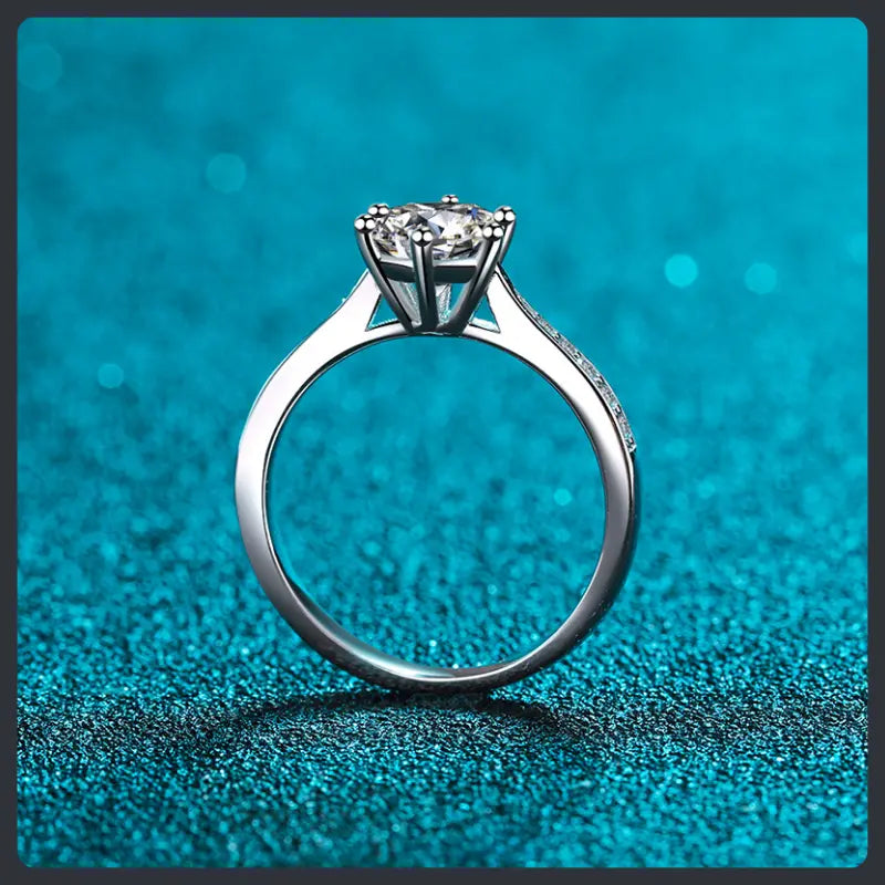 Luxury ZC Fine Jewelry Ring silver plated 316L