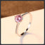Wedding Anniversary ZC Ring silver plated 316L