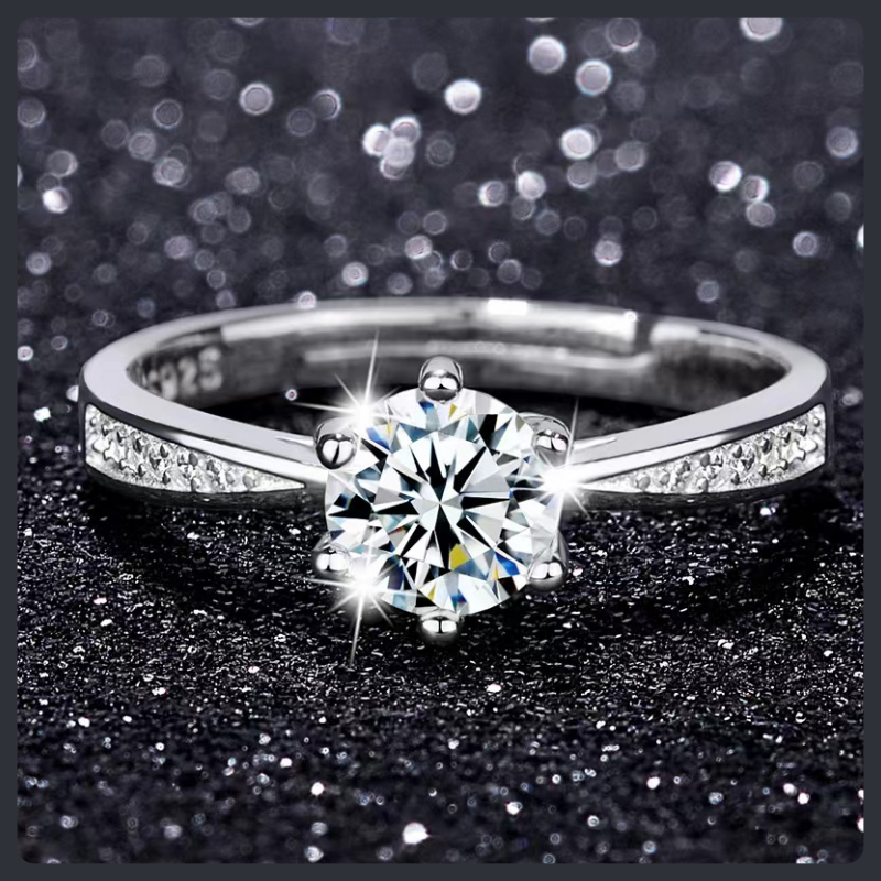 Luxury ZC Fine Jewelry Ring sterling silver 925 plated 316L