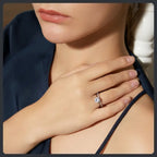 Twin ZC Wedding Rings silver plated 316L