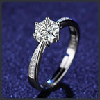Luxury ZC Fine Jewelry Ring silver plated 316L