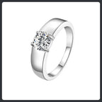 Twinko Couple ZC Rings silver plated 316L
