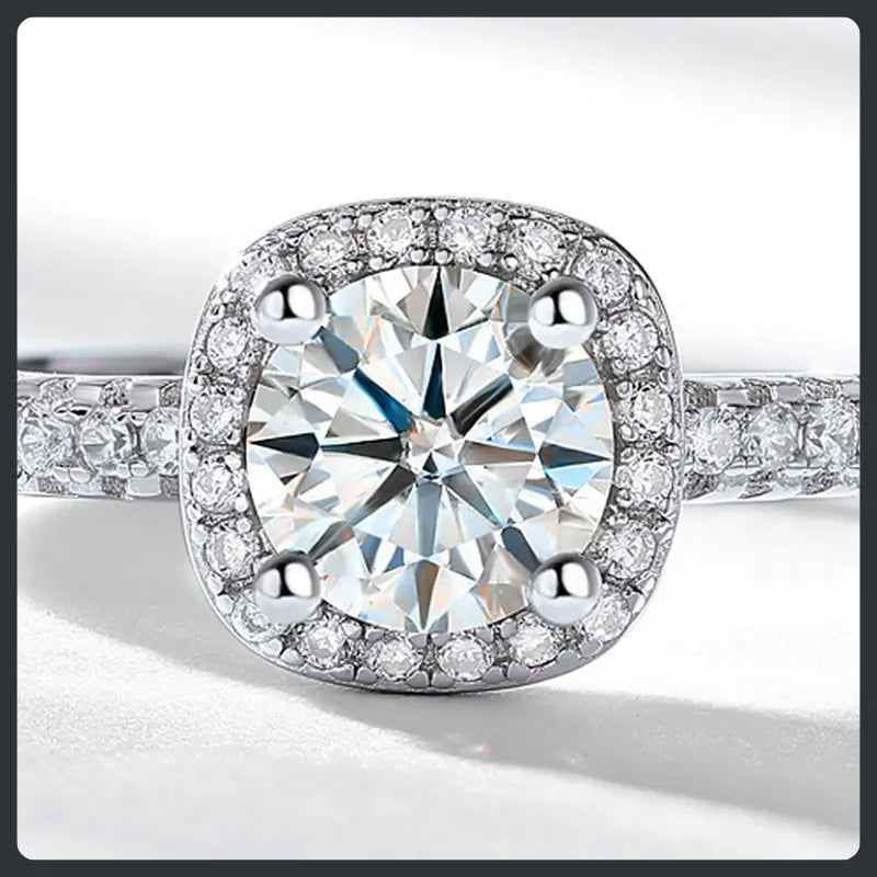 Eternal Love Heart ZC Ring silver plated 316L