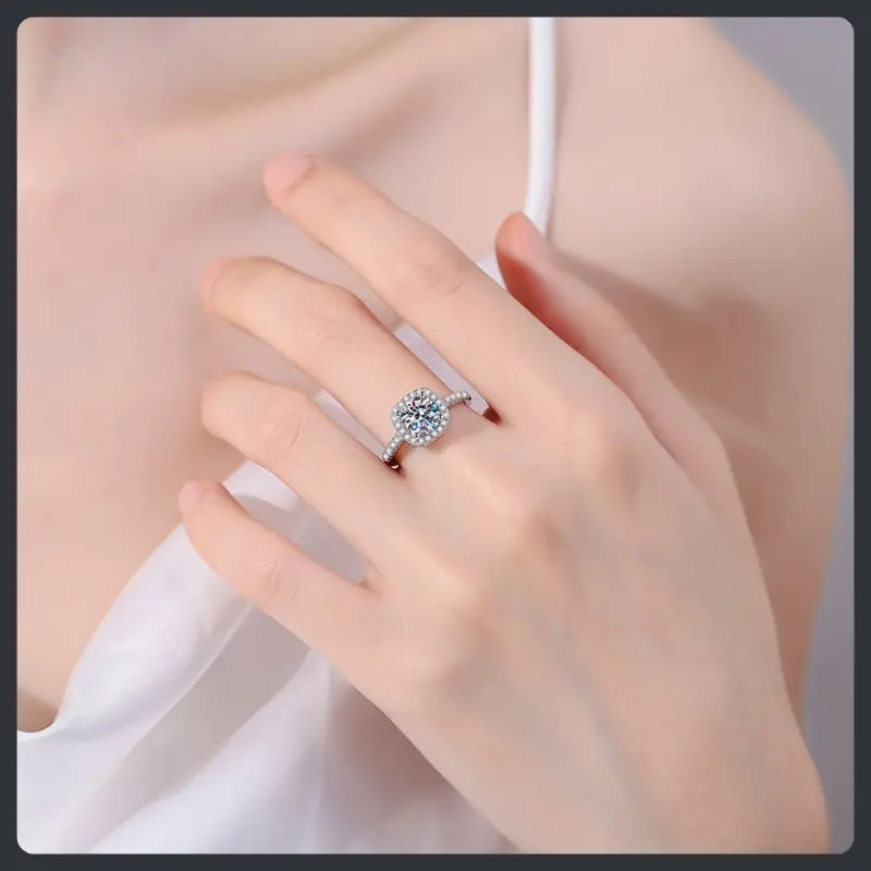 Eternal Love Heart ZC Ring silver plated 316L