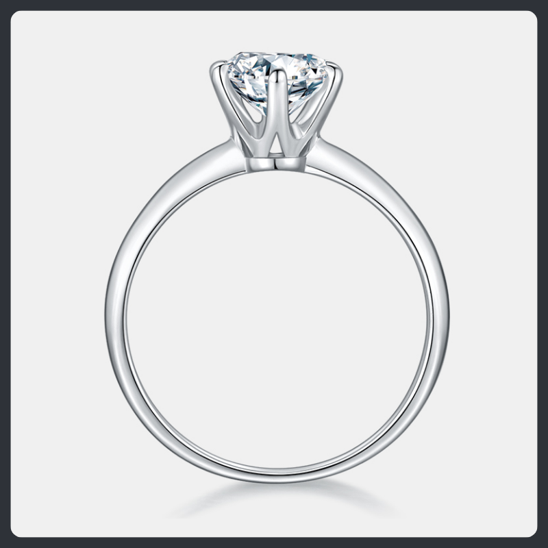 Custom ZC Wedding Ring sterling silver 925 plated 316L